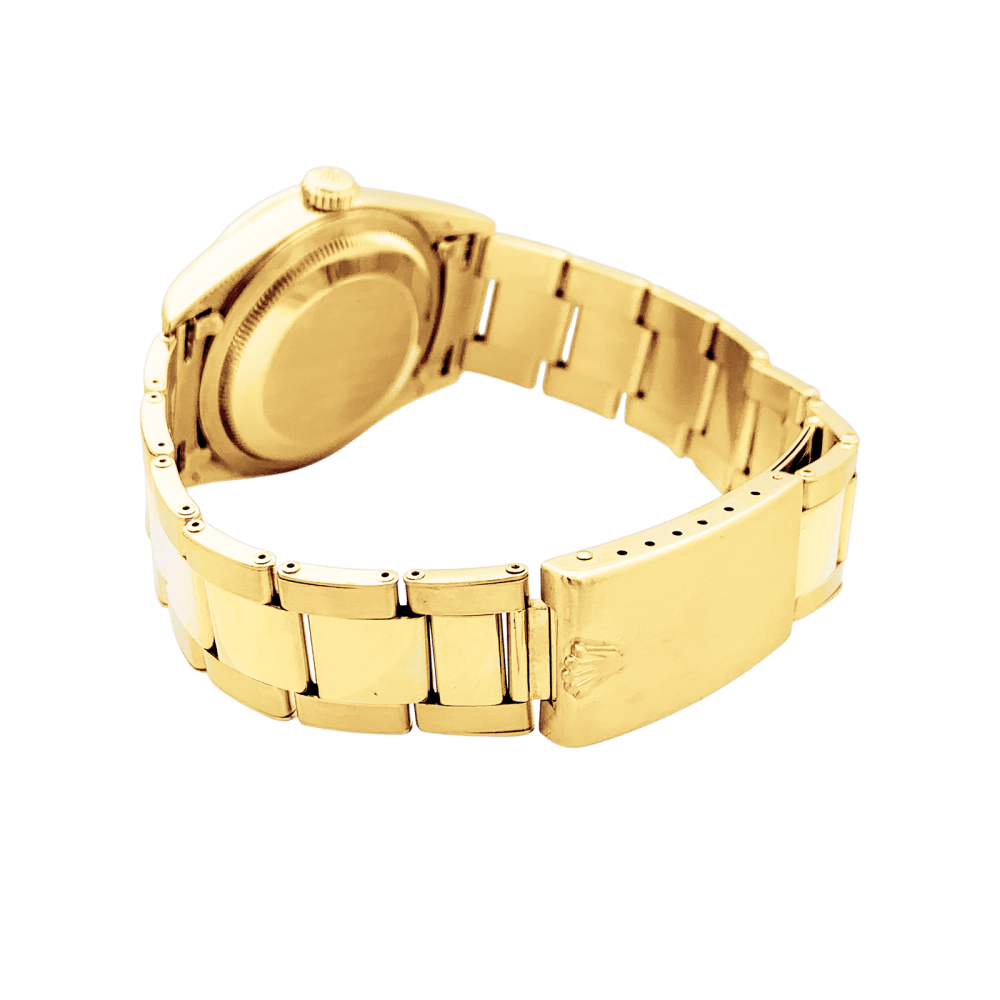 Montre Rolex, "Oyster Perpetual Day-date", or jaune. 4