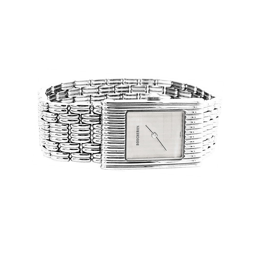 Montre Boucheron, "Reflet", acier. 2