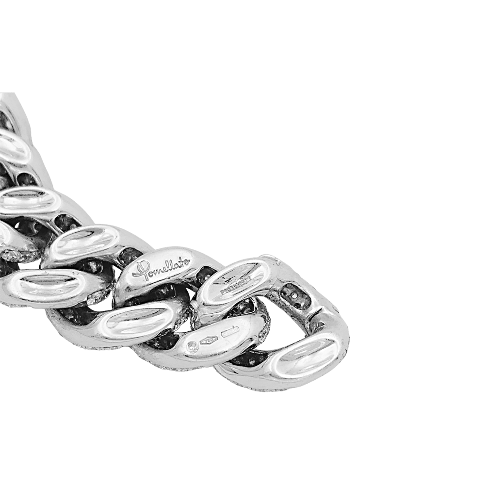Bracelet Pomellato, "Catene", or blanc et diamants. 5
