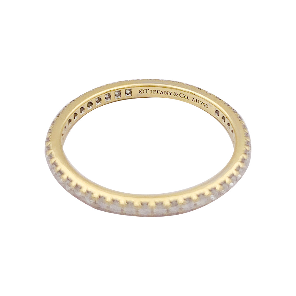 Alliance Tiffany&Co, "Soleste", or jaune, diamants. 3