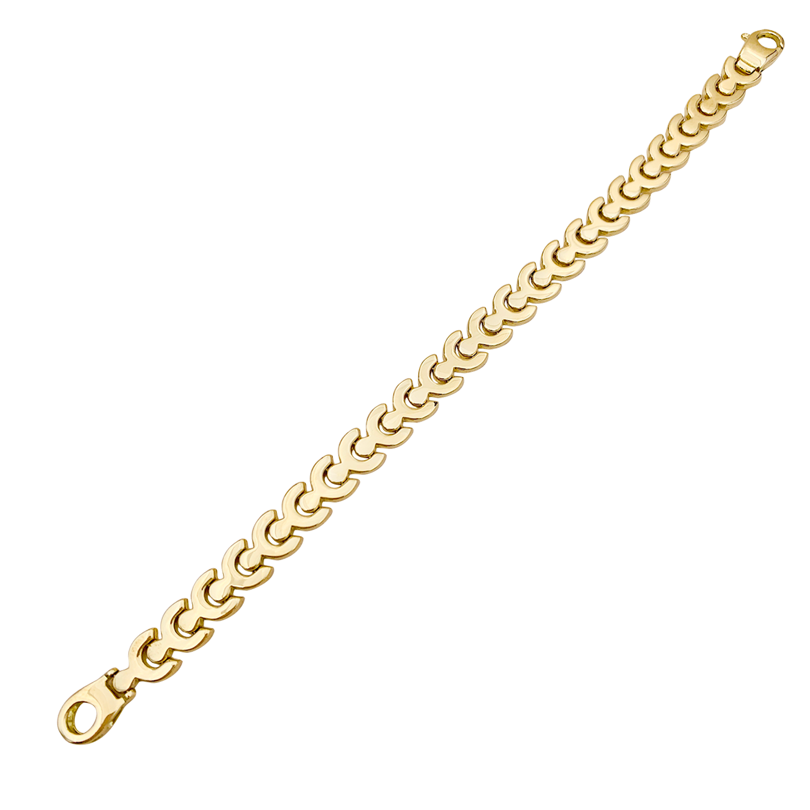 Bracelet FRED, or jaune. 1