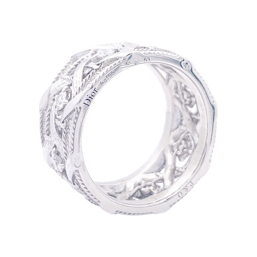 Bague Dior "My Dior", or blanc et diamants. 1