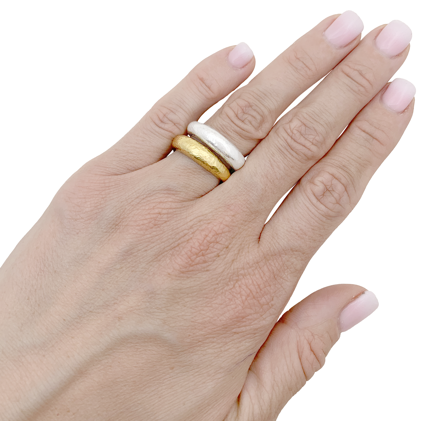 Bagues Arthus-Bertrand, or jaune, argent. 5