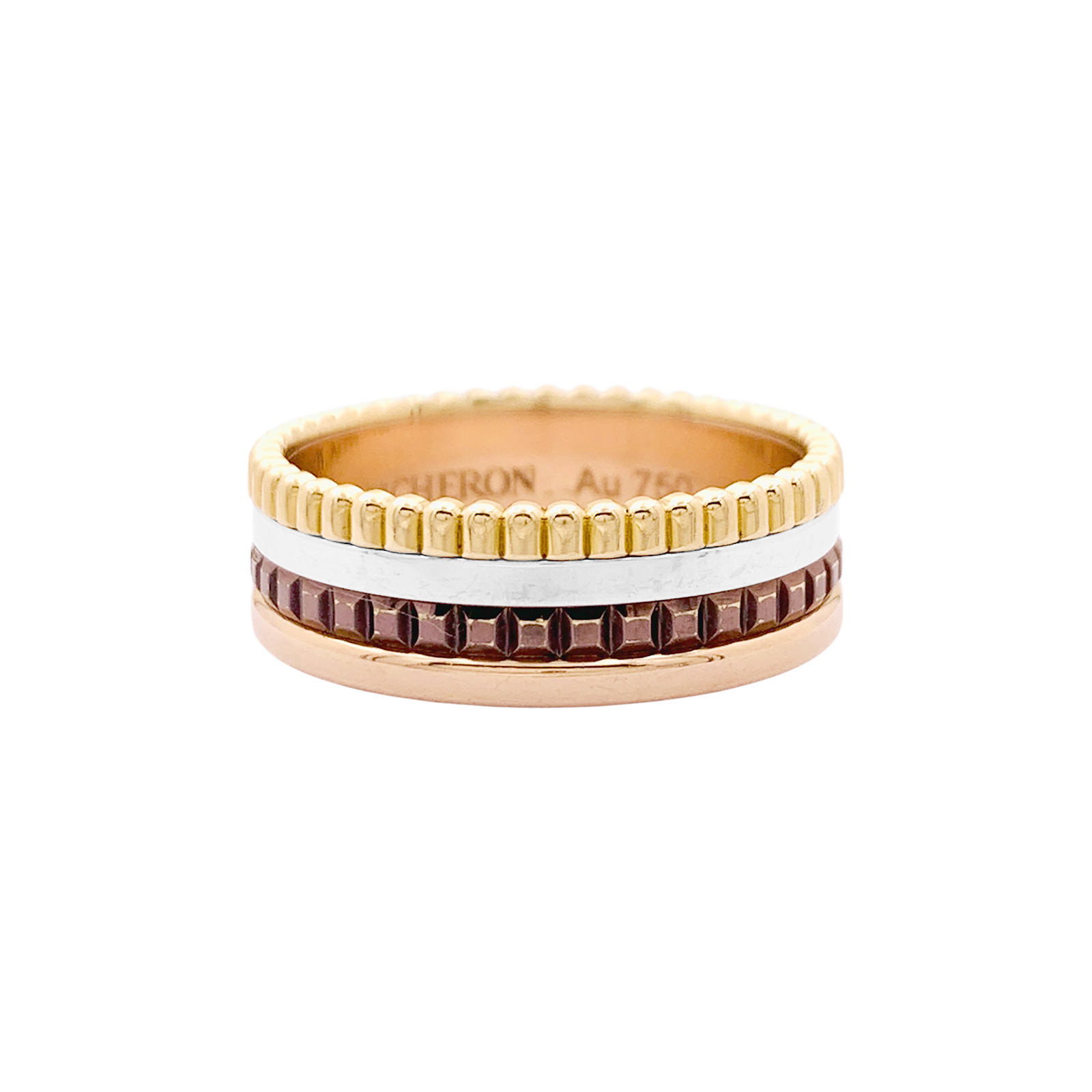 Bague Boucheron, "Quatre Classique Small", 3 ors, PVD. 1
