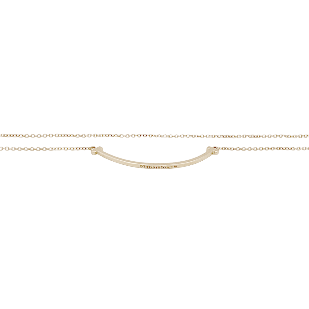 Collier Tiffany & Co., "Tiffany T Smile", or jaune. 2