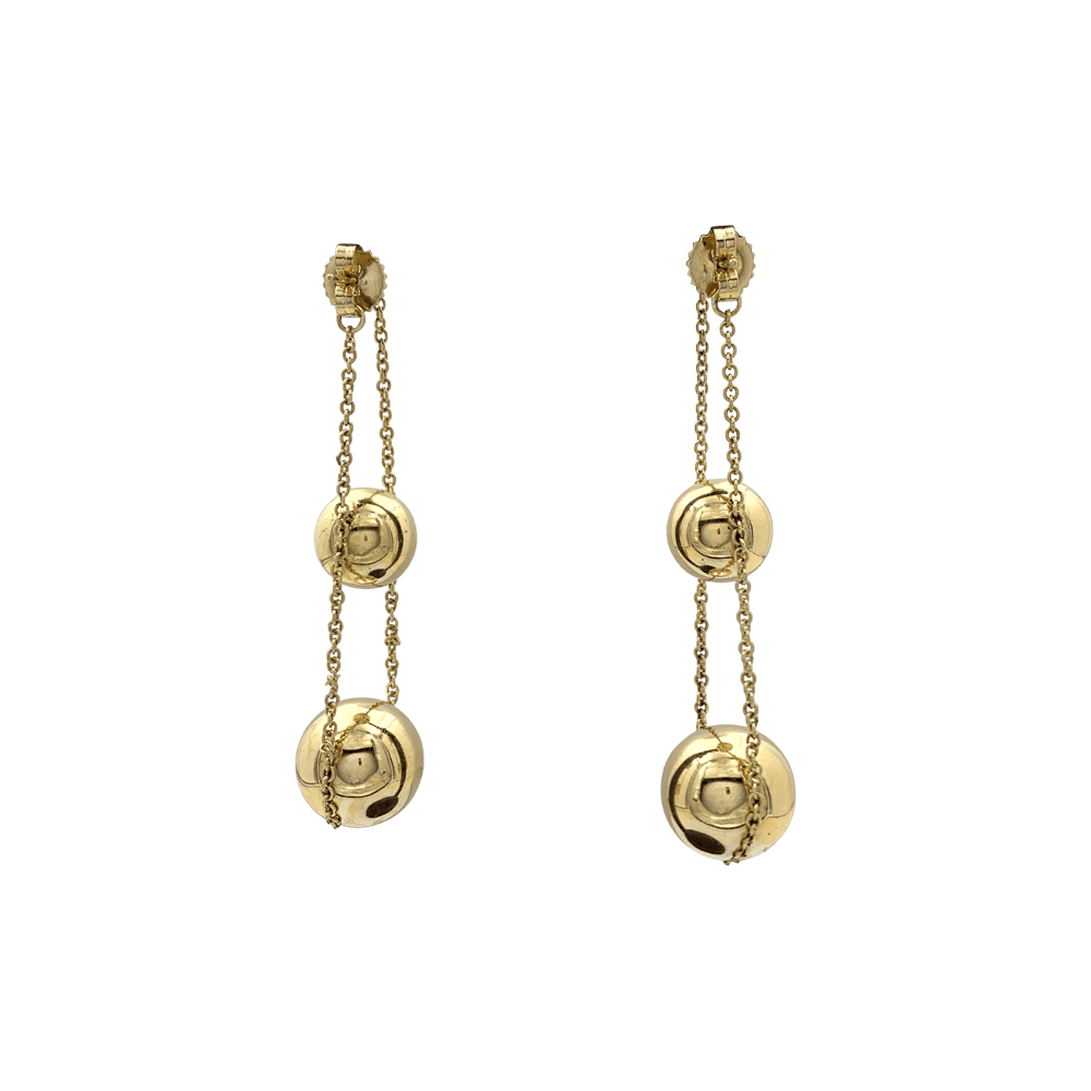 Boucles d'oreilles Tiffany & Co., "HardWear Drop Ball", or jaune. 5