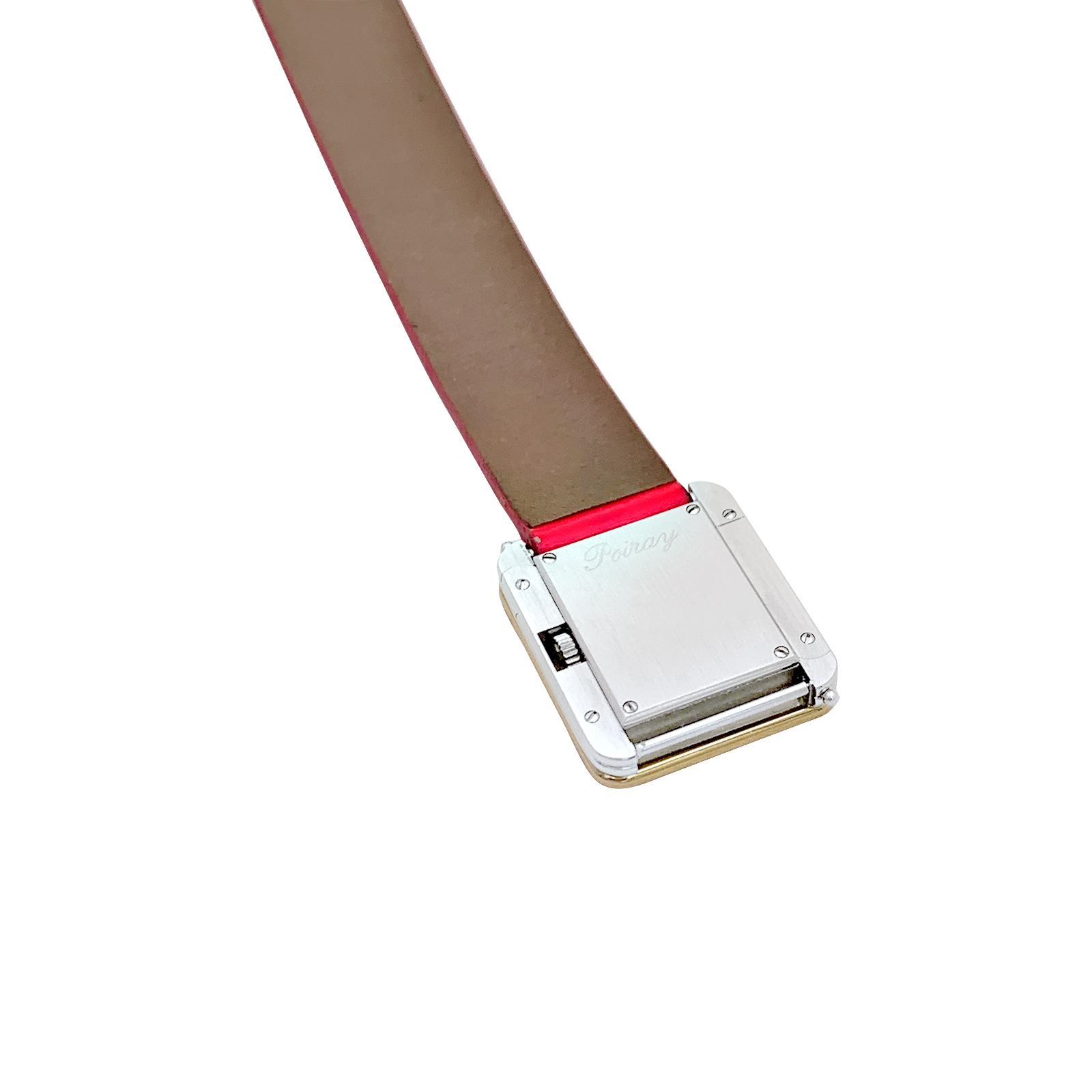 Montre Poiray, "Ma Première", plaqué or, acier. 4