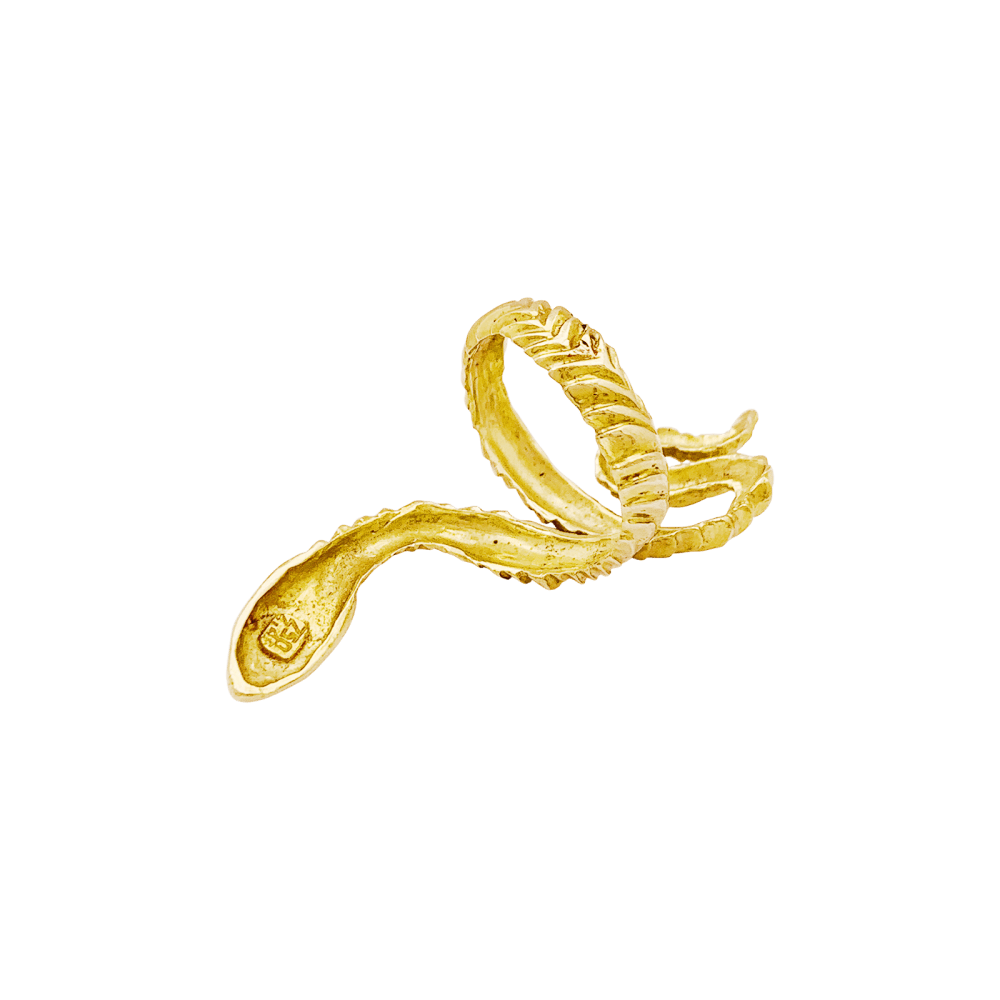 Bague "Serpent", or jaune. 4