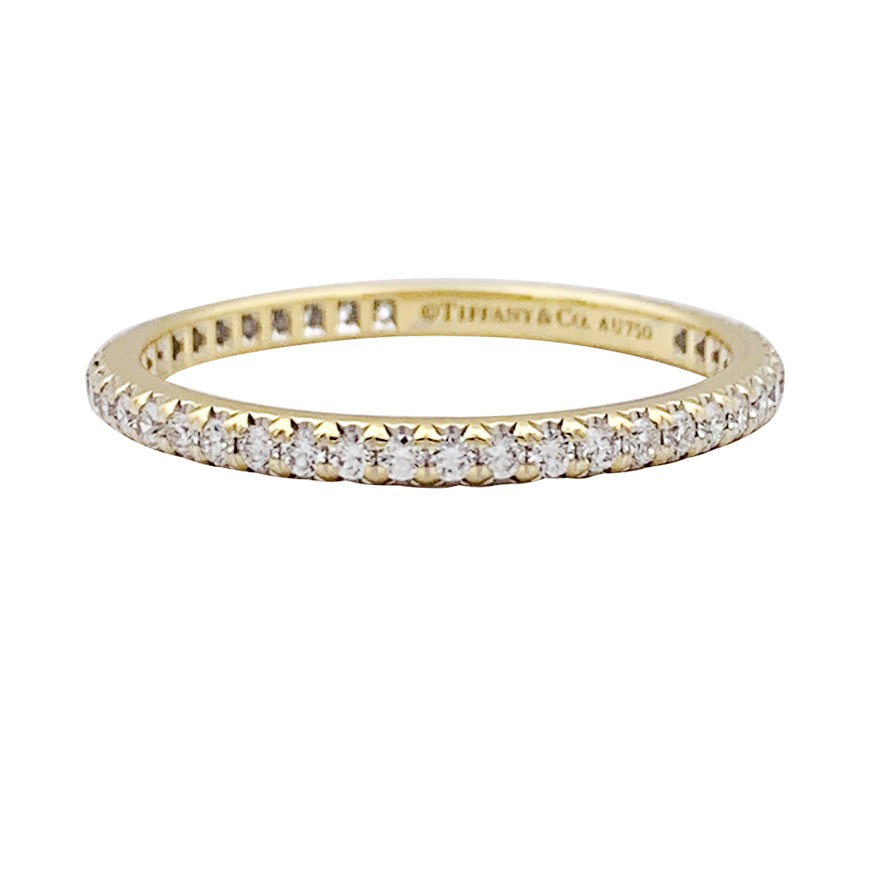 Alliance Tiffany&Co, "Soleste", or jaune, diamants. 5