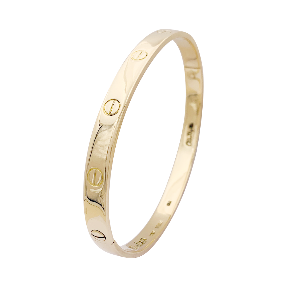 Bracelet Cartier "Love" or jaune. 2