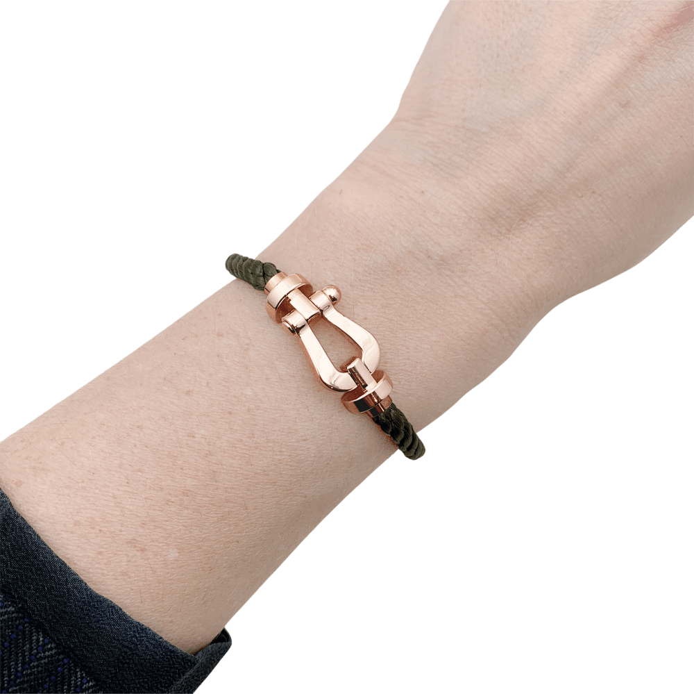 Bracelet Fred, "Force 10", or rose. 4
