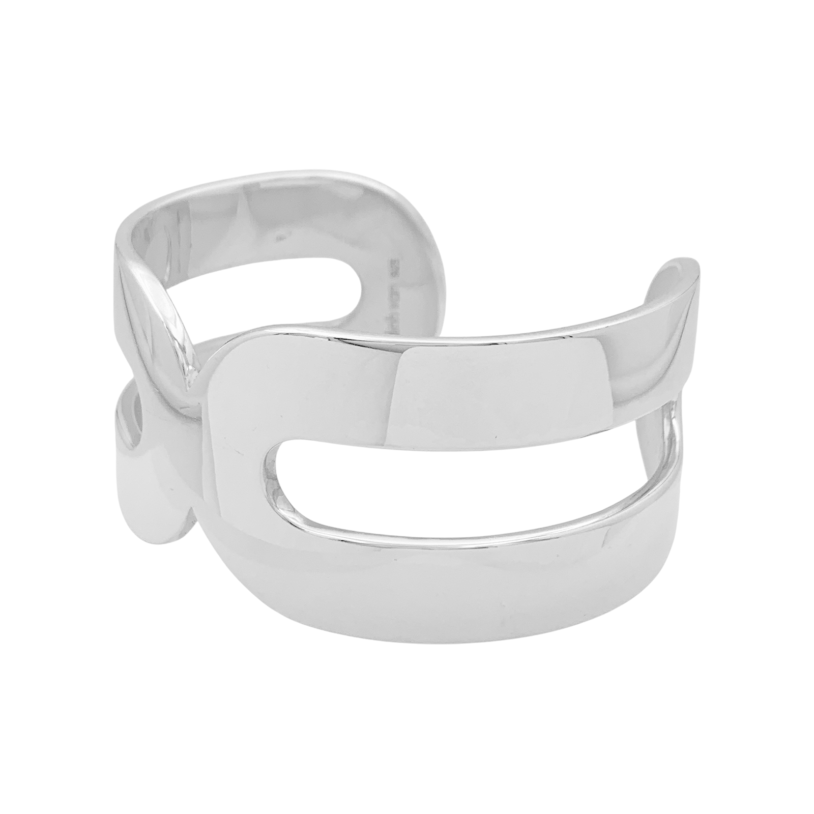Bracelet Dinh Van, "Maillon XL", argent. 2