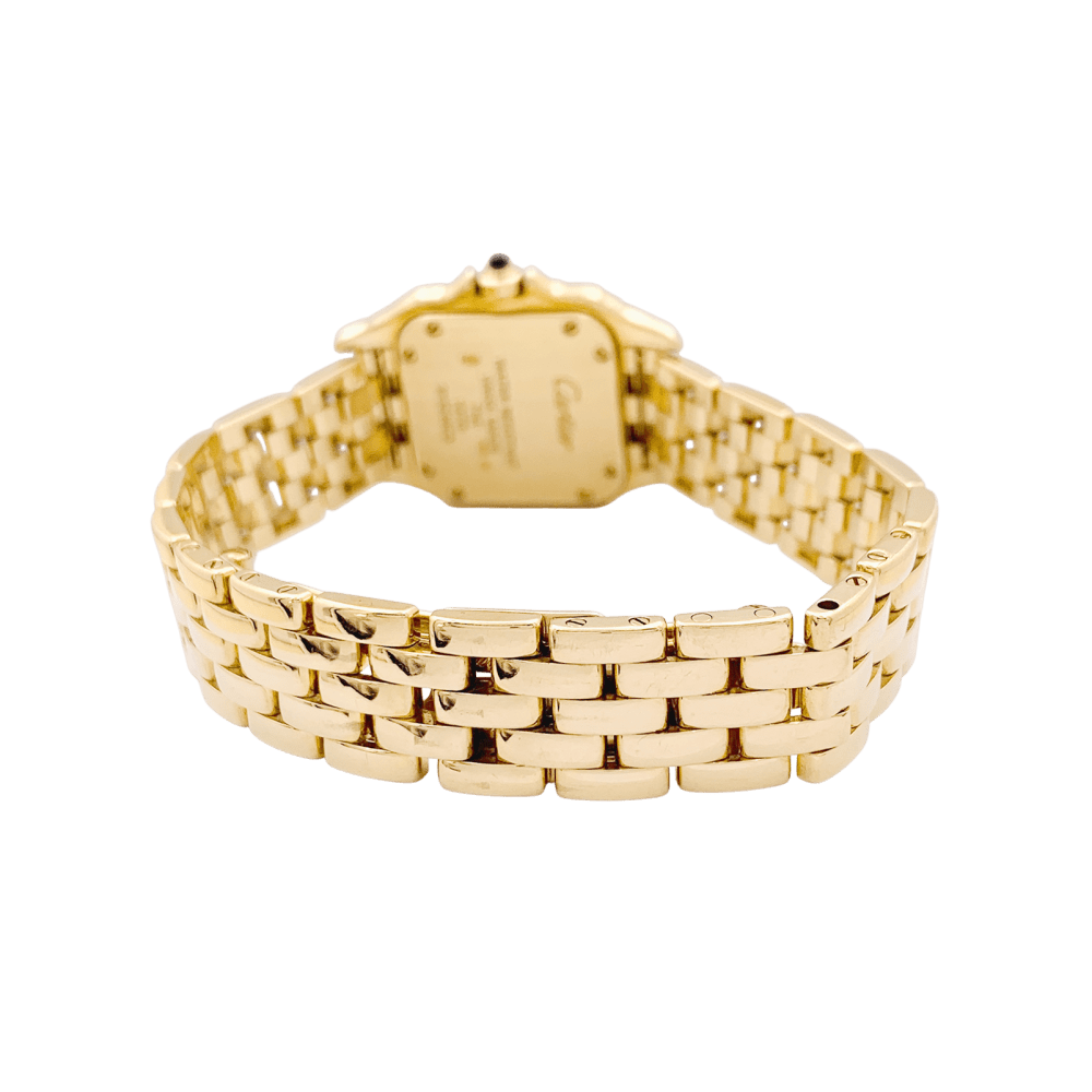 Montre Cartier, "Panthère", or jaune. 4
