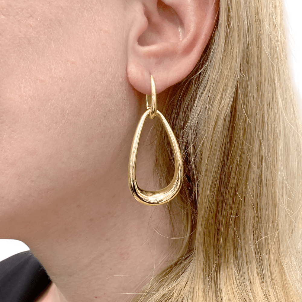 Boucles d'oreilles Pomellato, "Fantina", or rose. 5
