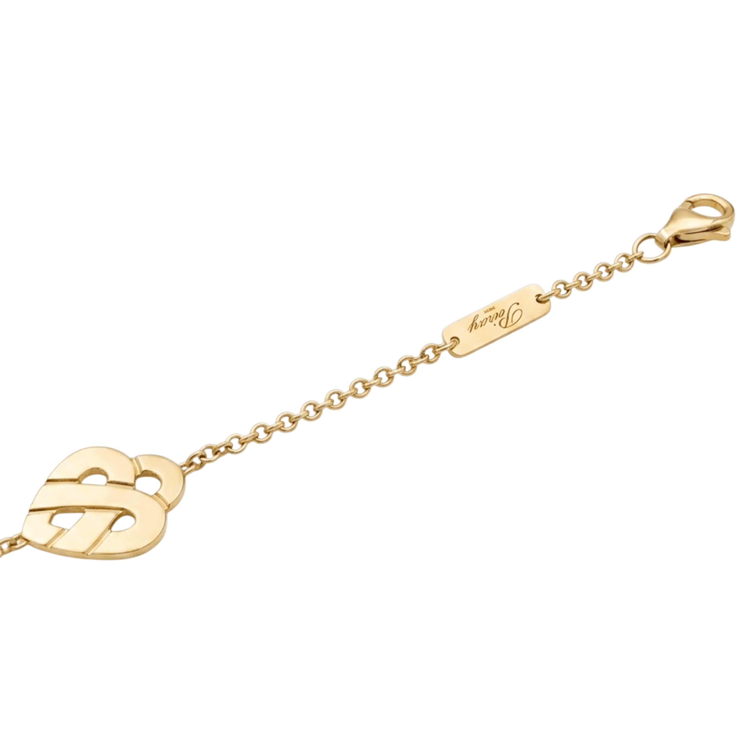 Bracelet Poiray, "Coeur entrelacé" modèle multi, or jaune 4