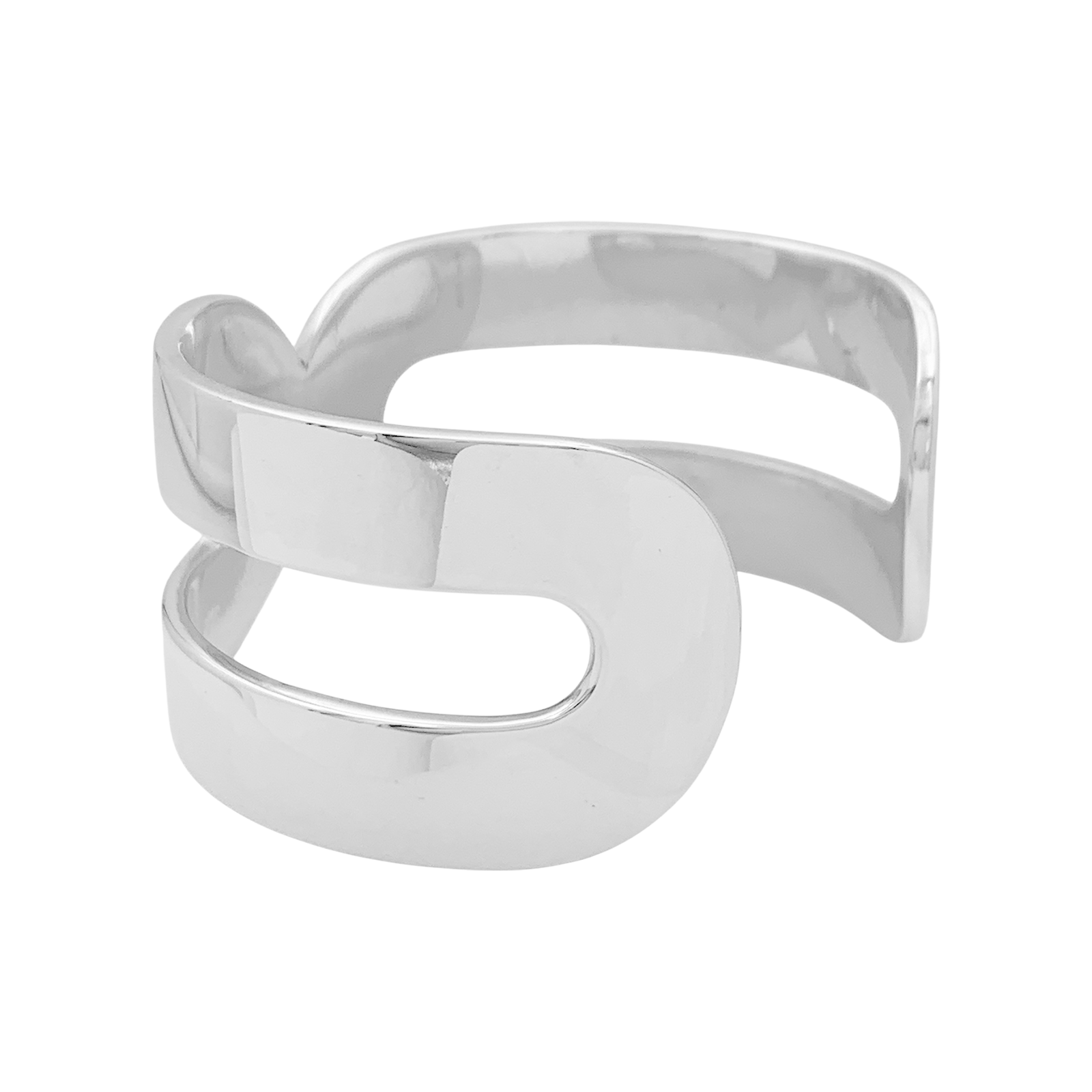 Bracelet Dinh Van, "Maillon XL", argent. 3