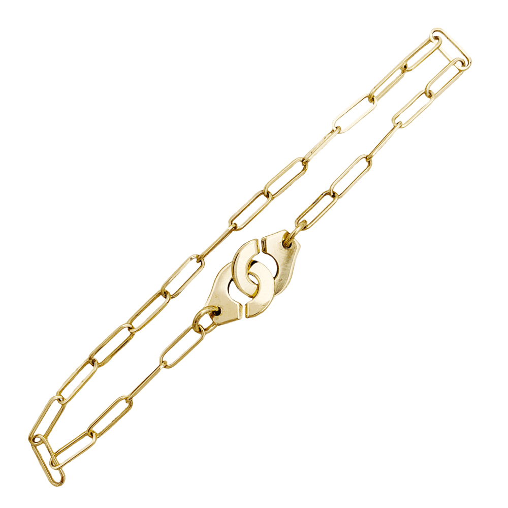 Bracelet Dinh Van, "Menottes", or jaune. 2