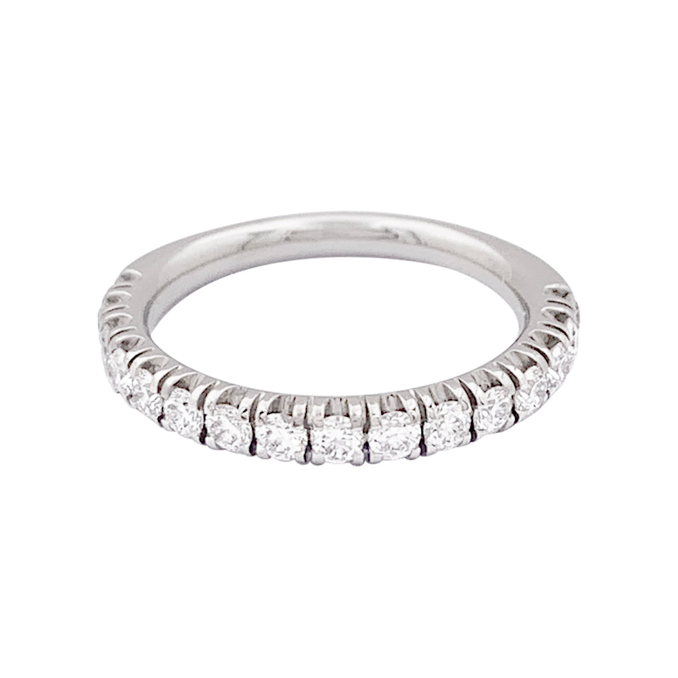 Alliance Cartier "Etincelle" platine, diamants. 1