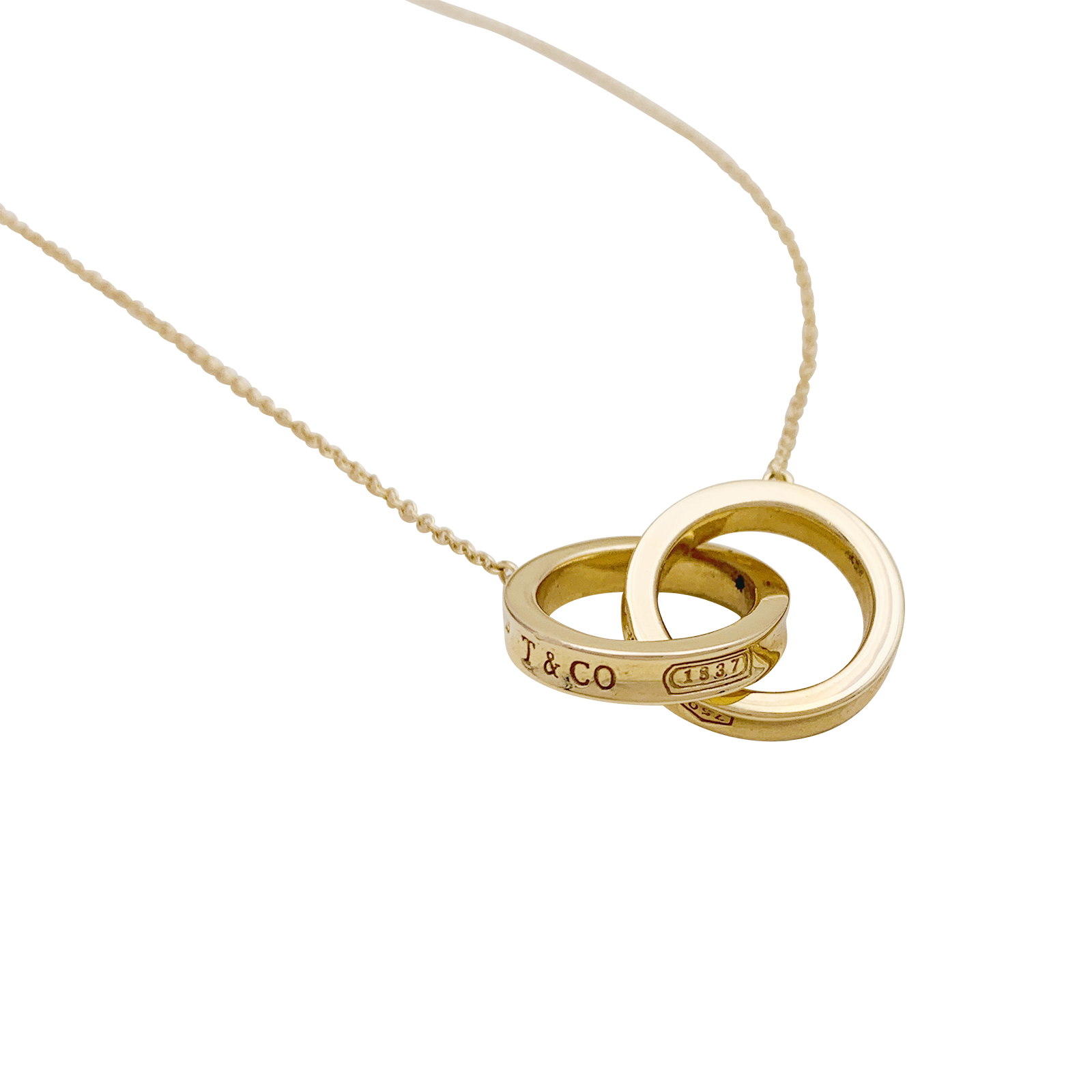 Collier Tiffany & Co. "1837" or rose. 1