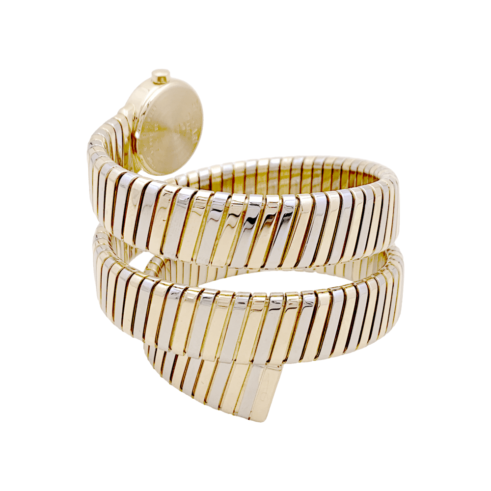 Montre Bulgari, "Tubogas BB 19", deux ors. 3