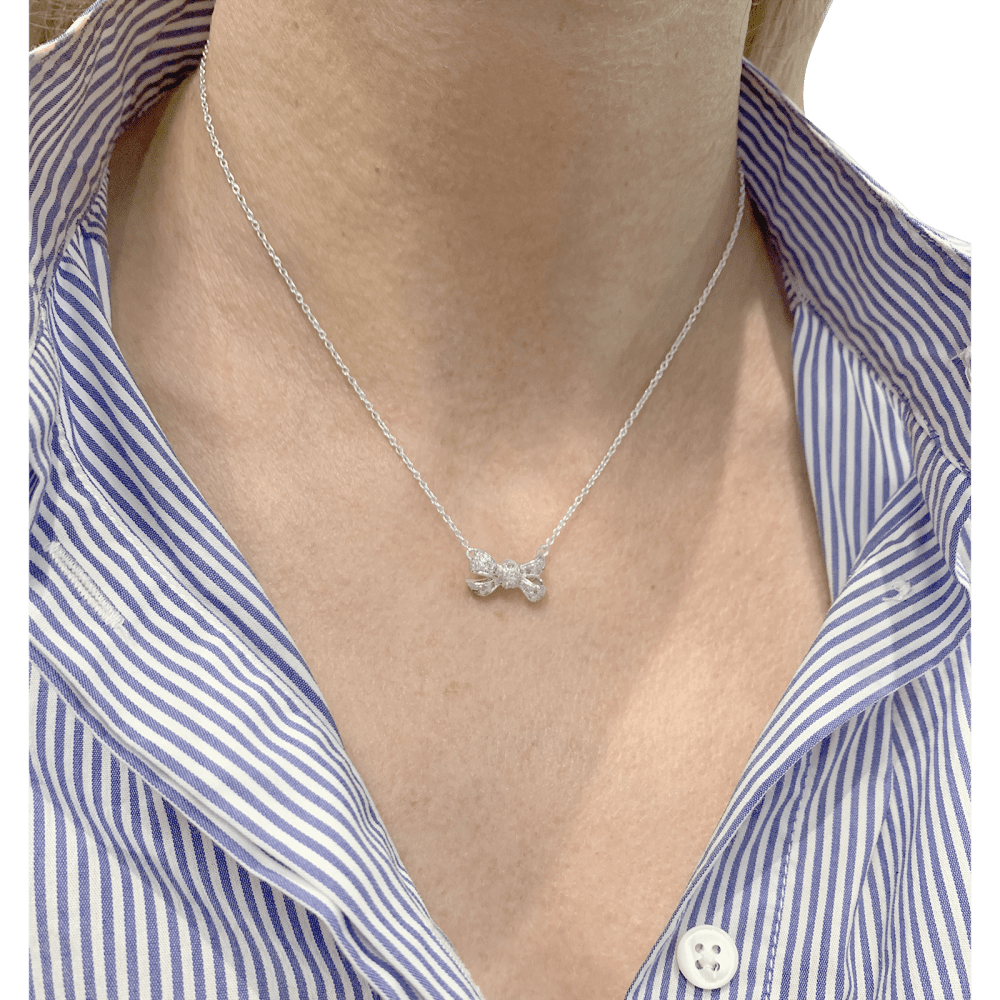 Collier Pomellato, "Forever", or naturel et diamants bruns. 6