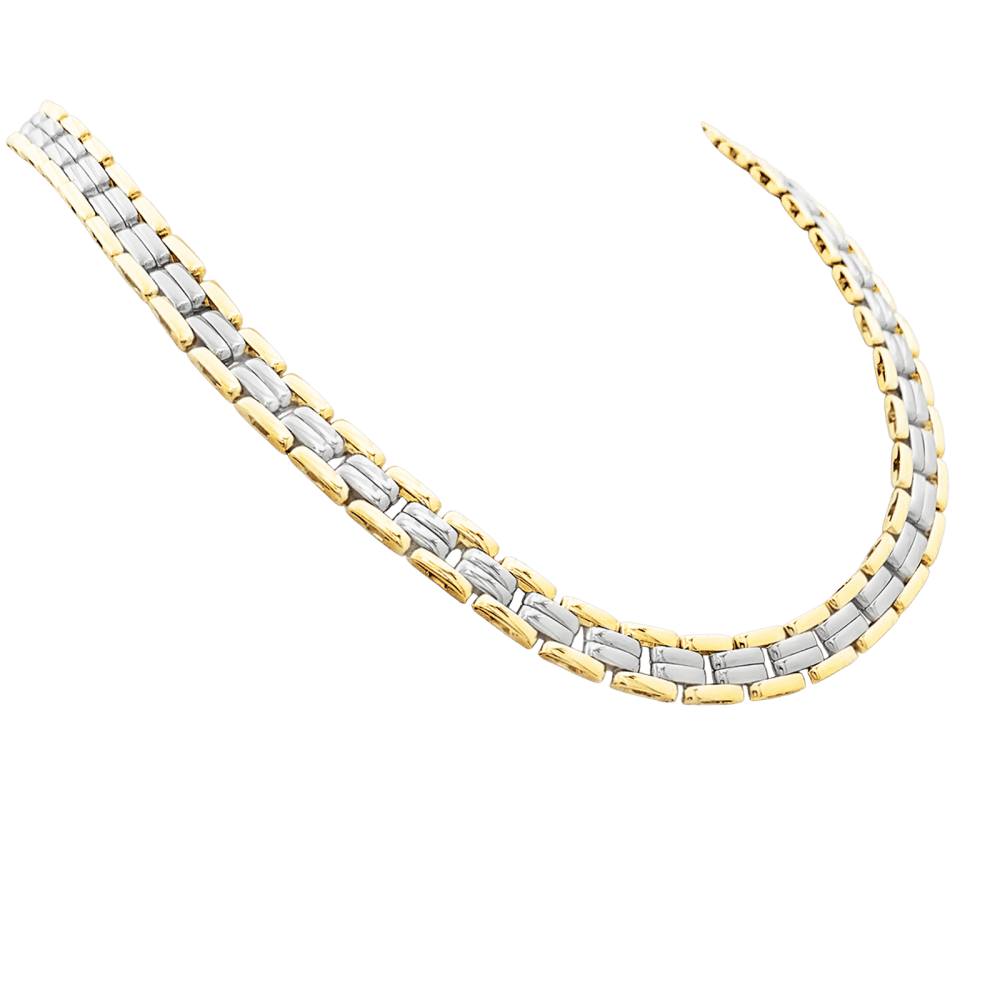 Collier Mauboussin, Vintage, deux tons d'or. 2