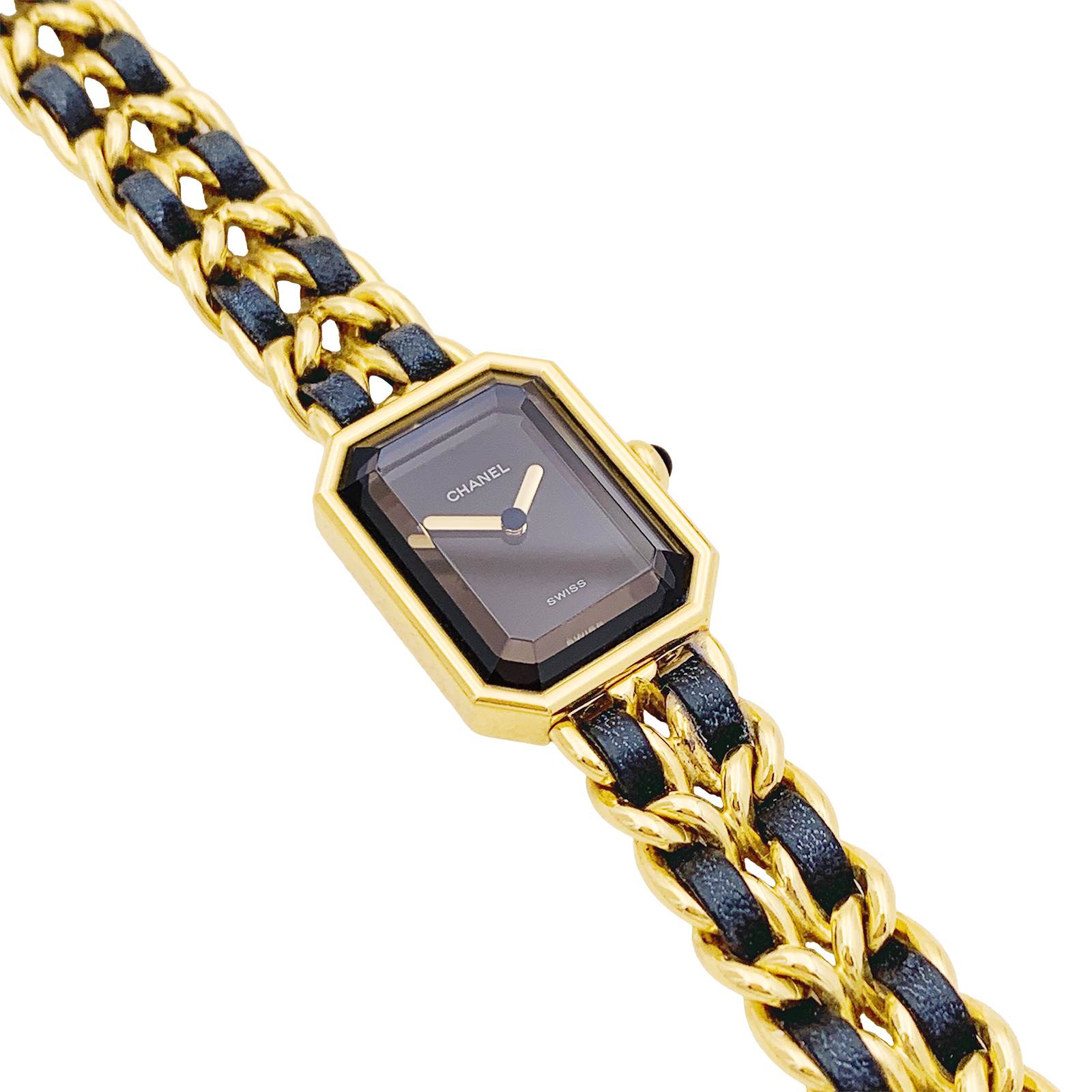 Montre Chanel, "Première", plaqué or. 2