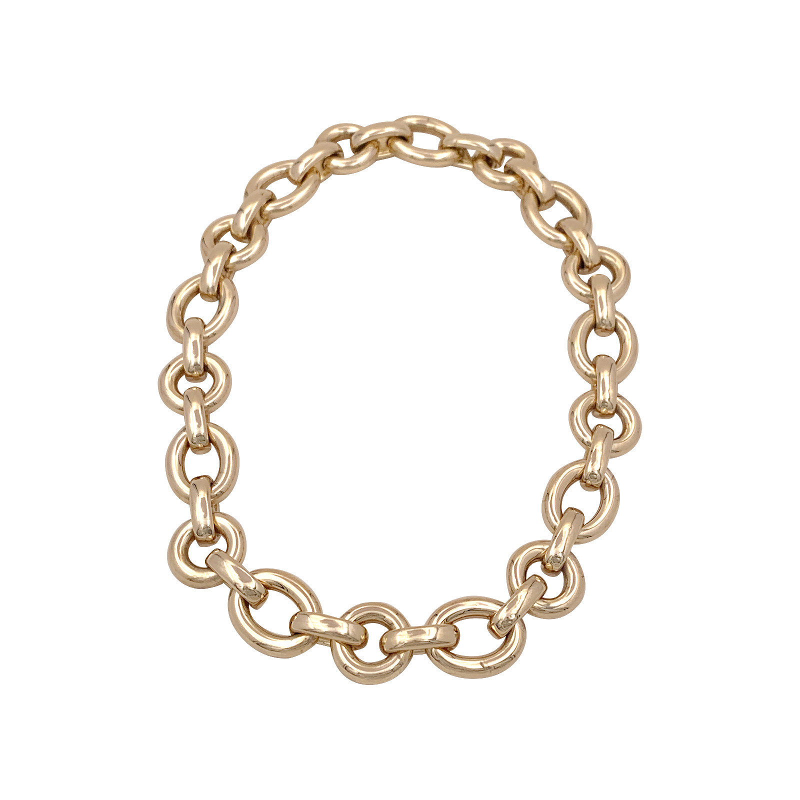 Collier Chaumet, "Ovronde", or jaune 2