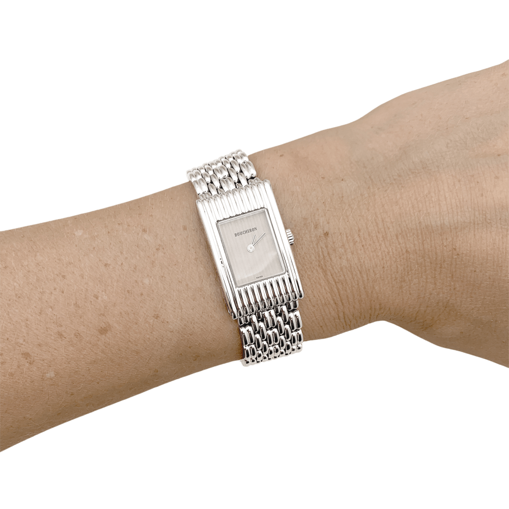 Montre Boucheron, "Reflet", acier. 6
