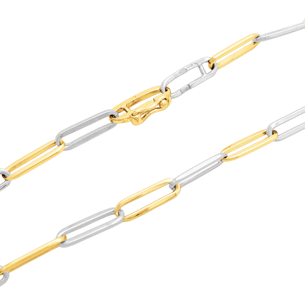 Bracelet Dinh Van vintage, deux ors. 3