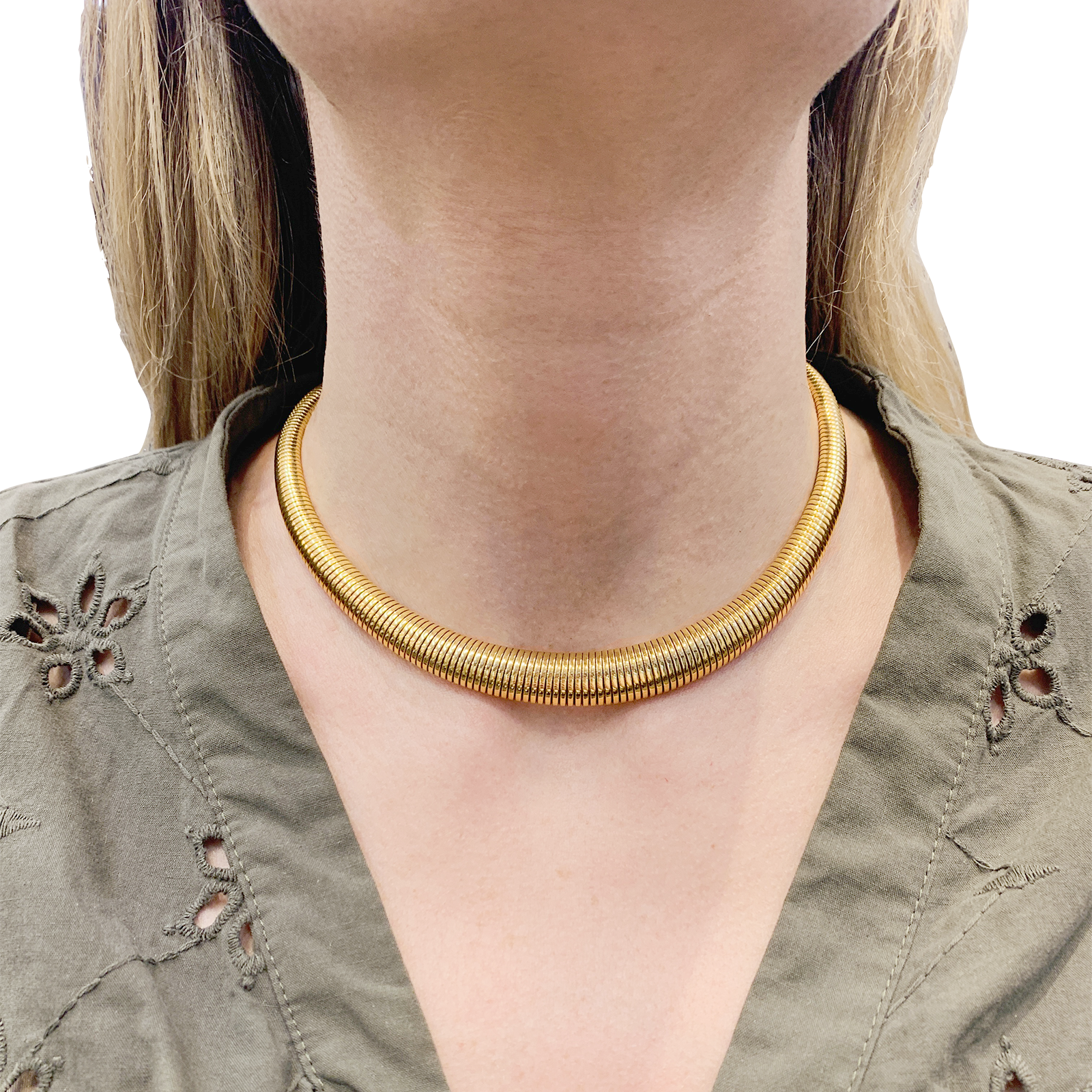 Collier vintage "Tubogas". 6