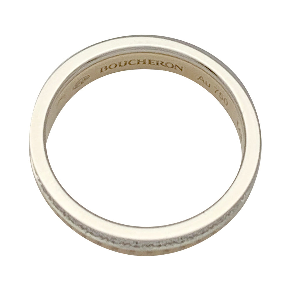 Bague Boucheron, “Quatre Radiant Edition Grosgrain”, deux ors et diamants. 2