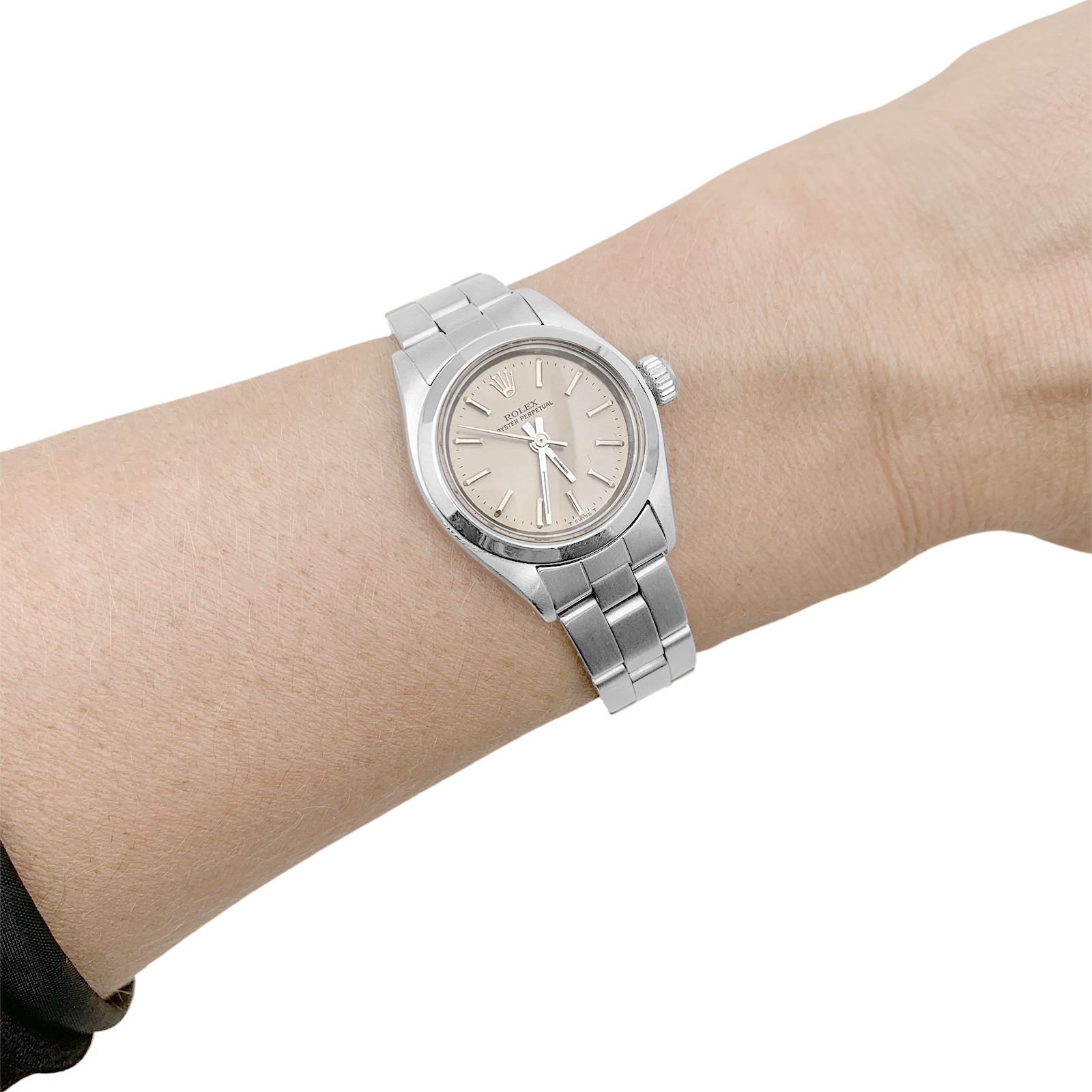 Montre Rolex, "Oyster Perpetual" acier. 5