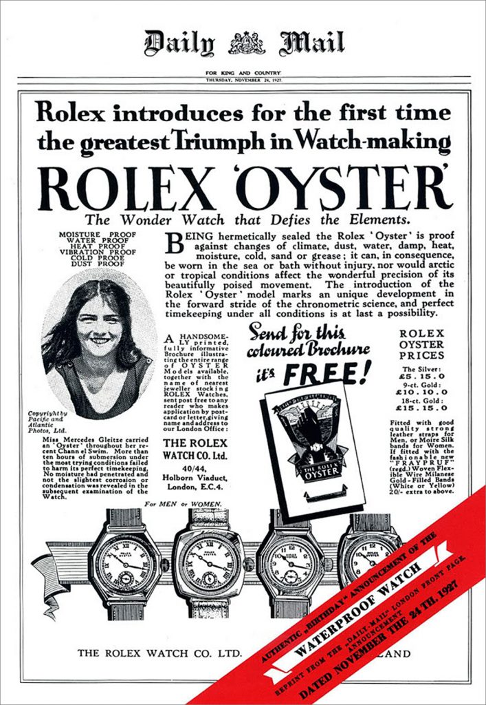 Pub Rolex Daily Mail Oyster