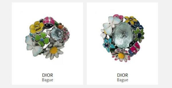 Bague Diorette d’occasion : la touche printanière et haute en couleur qui manquait à votre look