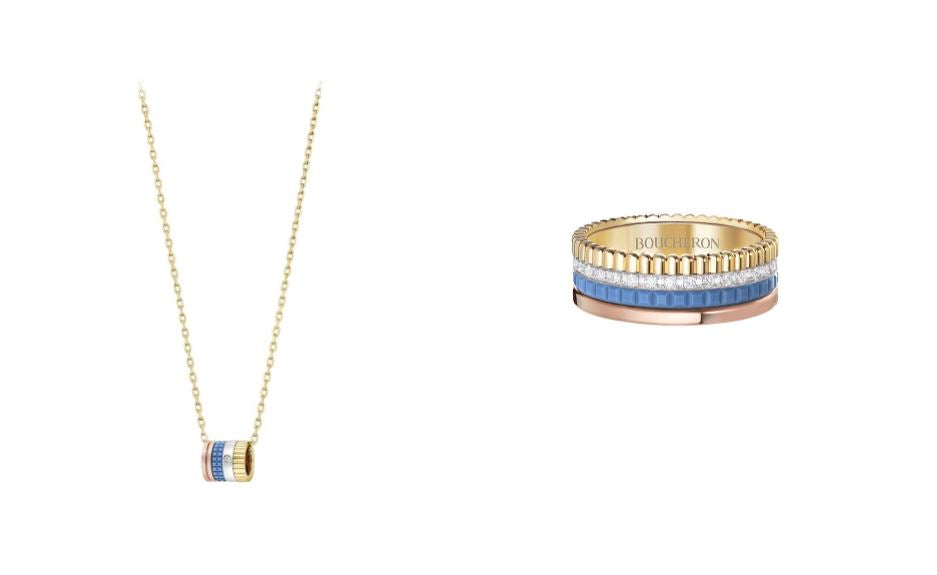 Bijoux Boucheron Quatre d’occasion : bague, bracelet