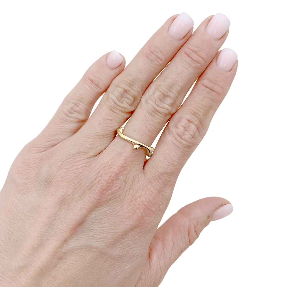 Bague Dior, "Bois de Rose", or jaune.  4