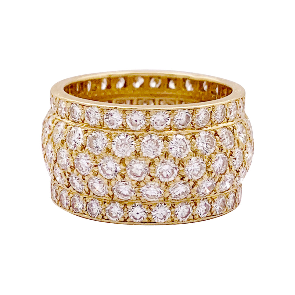 Bague Cartier "Nigeria" or, diamants. 1