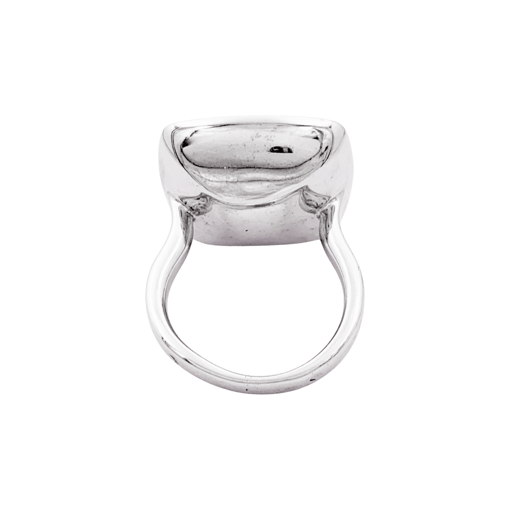 Bague Chanel, "Nuit Noire", or blanc, émail, diamant 1,01 carat.  3