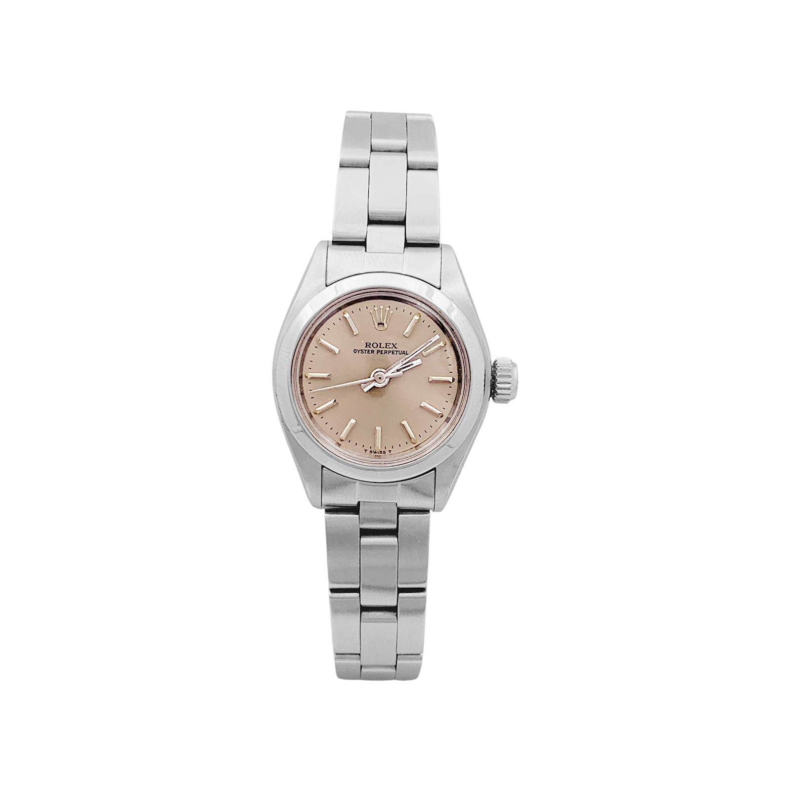 Montre Rolex, "Oyster Perpetual" acier. 1