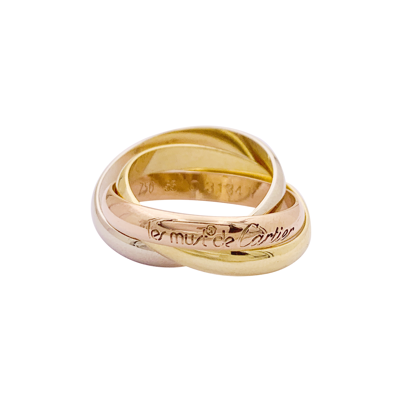 Bague CARTIER Trinity Must, trois ors. 3