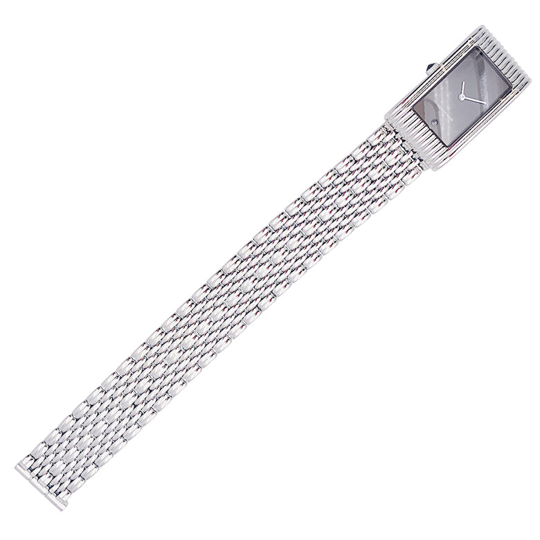 Montre Boucheron "Reflet Large" acier. 4