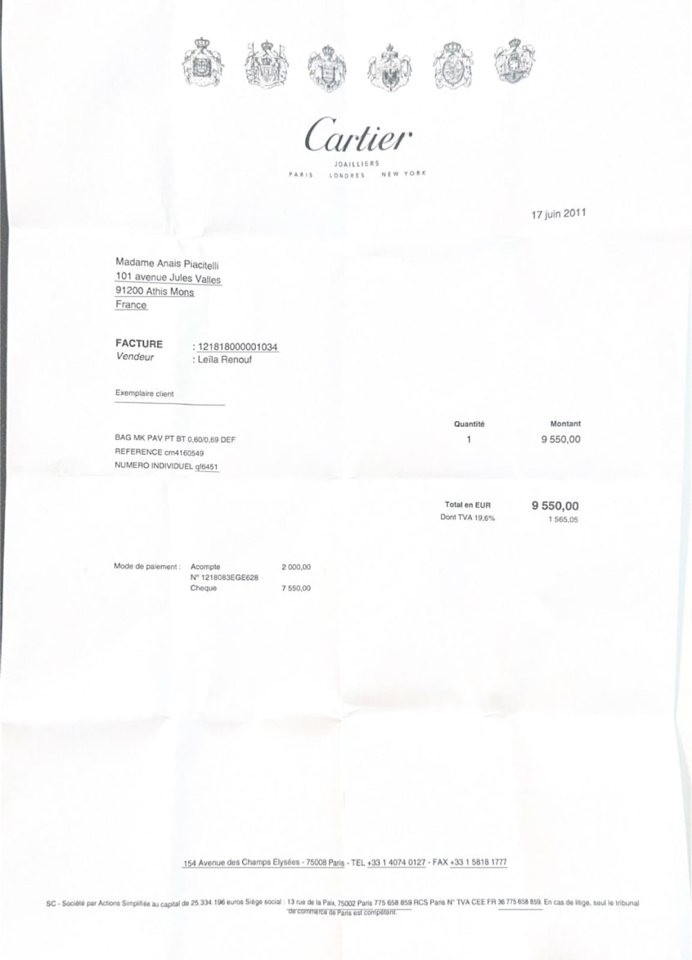 Montre Femme CHAUMET KHESIS 2