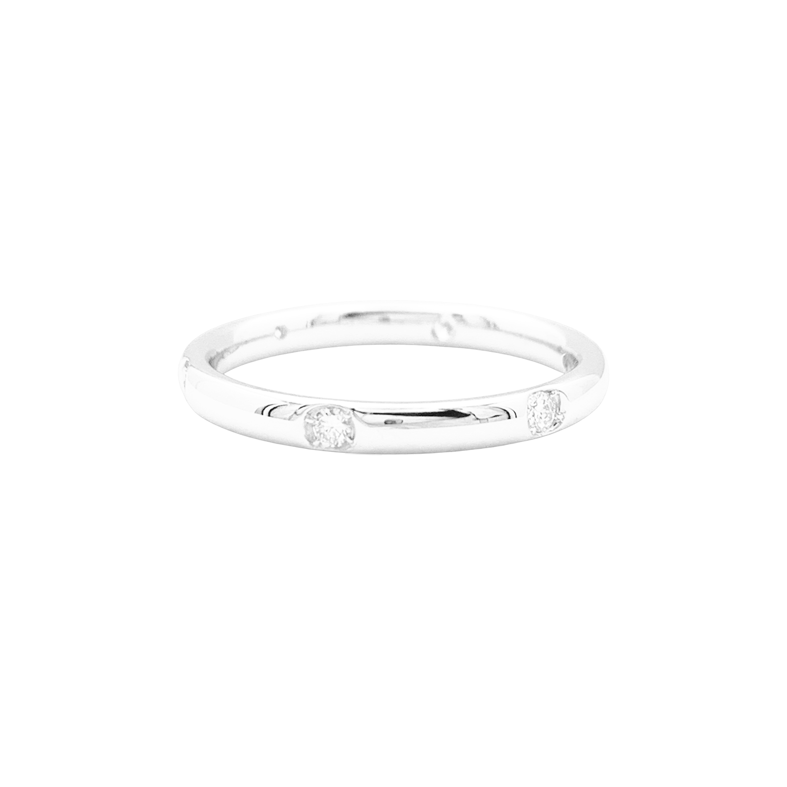 Bague Pomellato, "Lucciole", or blanc naturel, diamants. 2