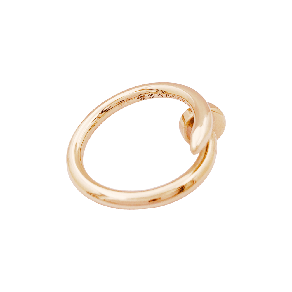 Bague Cartier, "Juste un Clou", or rose.  3