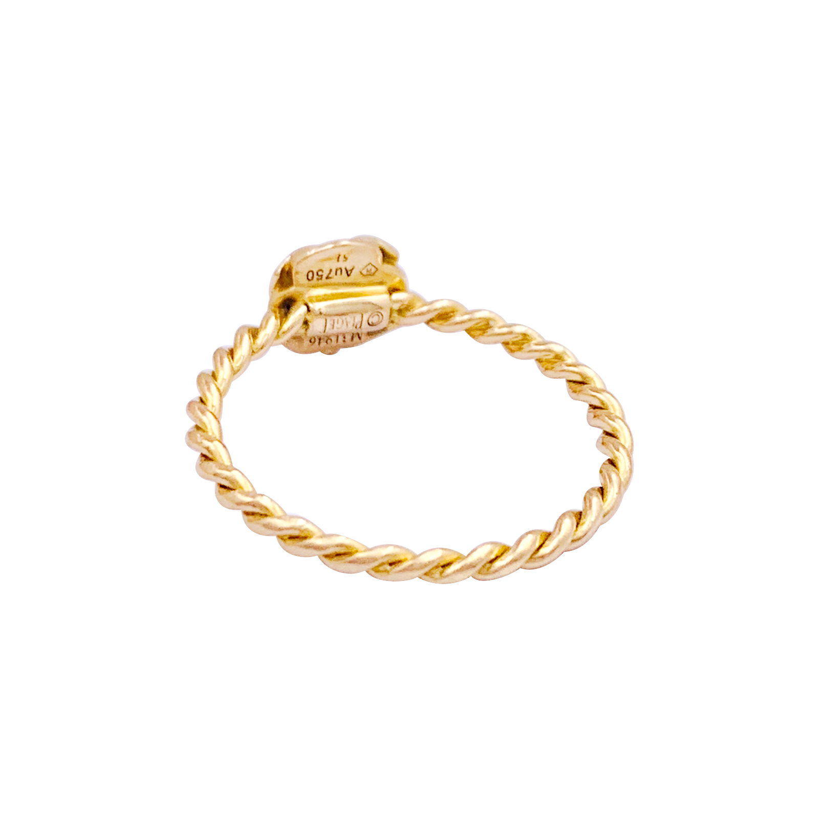 Bague Piaget, "Rose Piaget", or jaune, diamants. 2