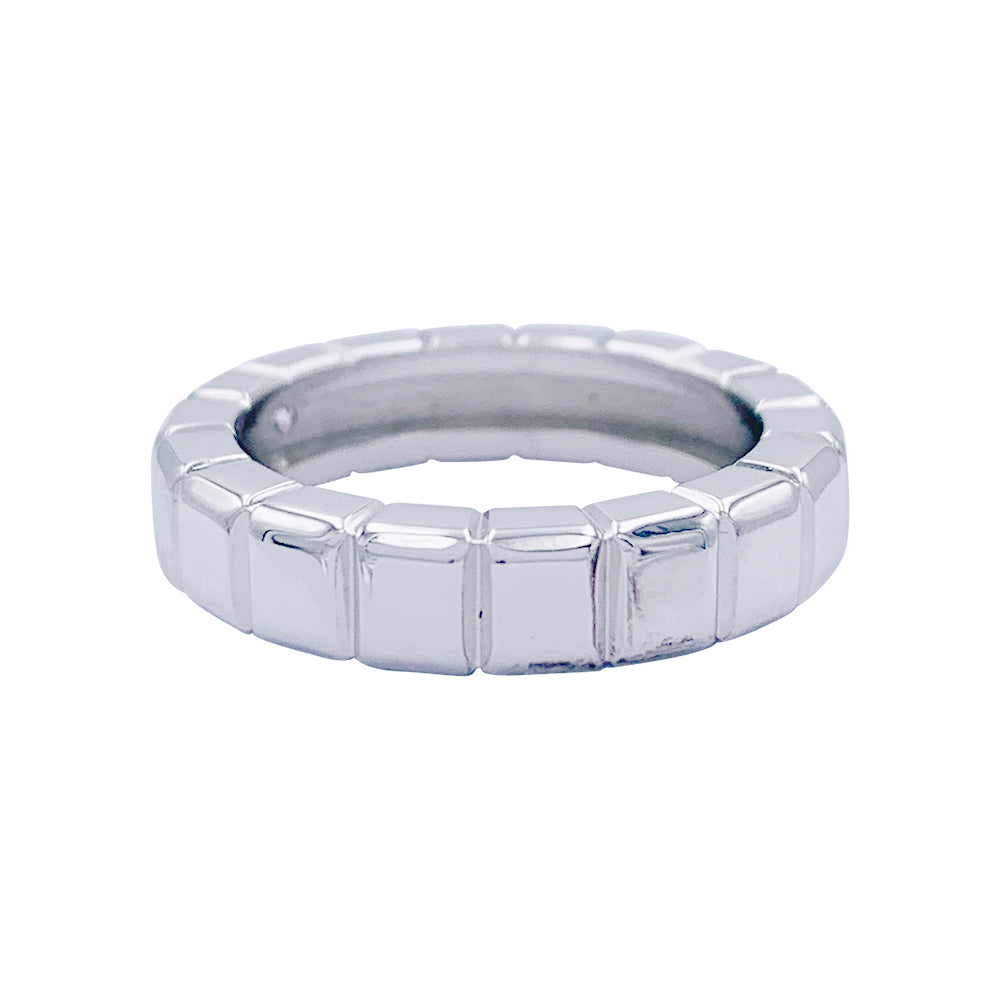 Bague Chopard, "Ice Cube", or blanc, diamant. 3