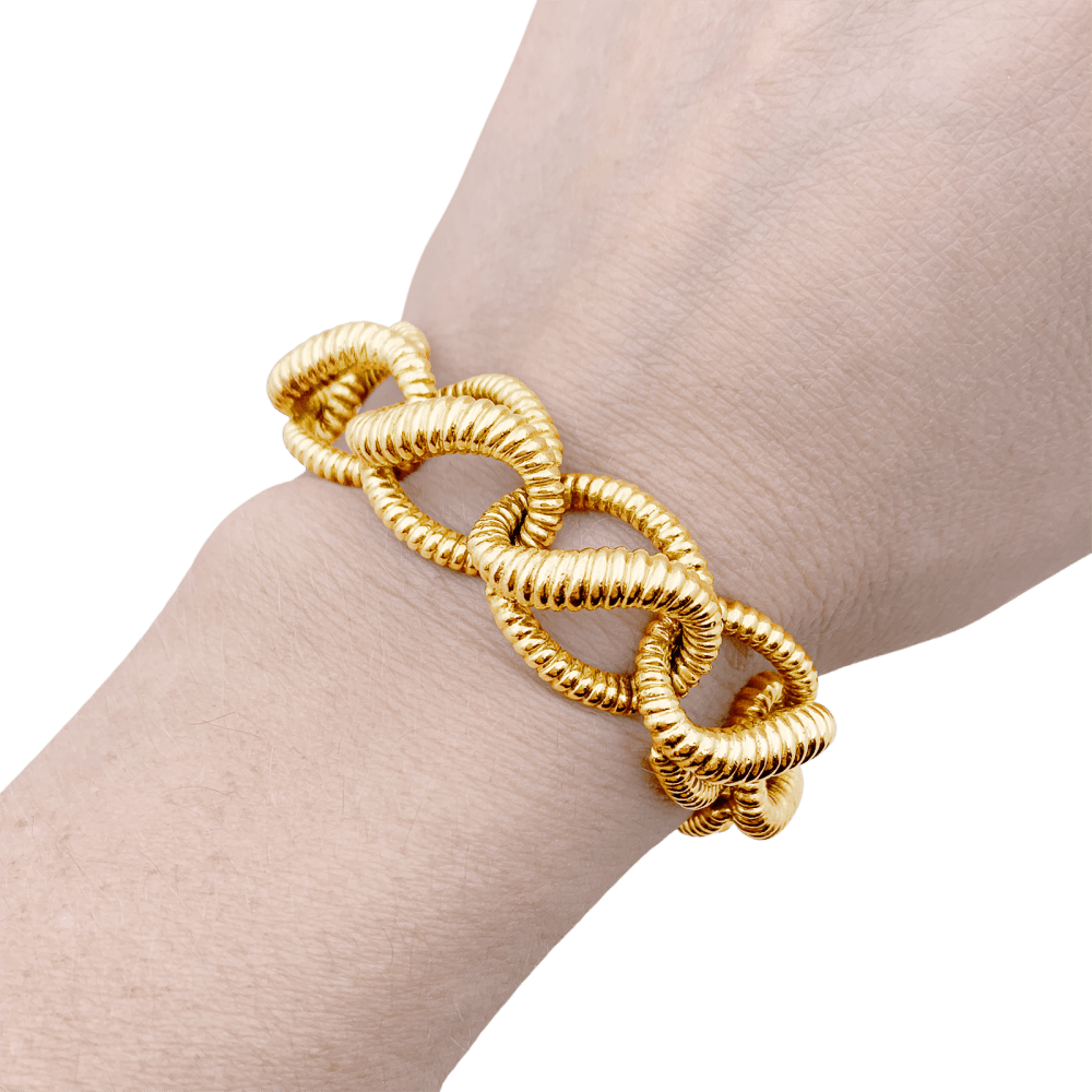 Bracelet Mellerio or jaune.  7