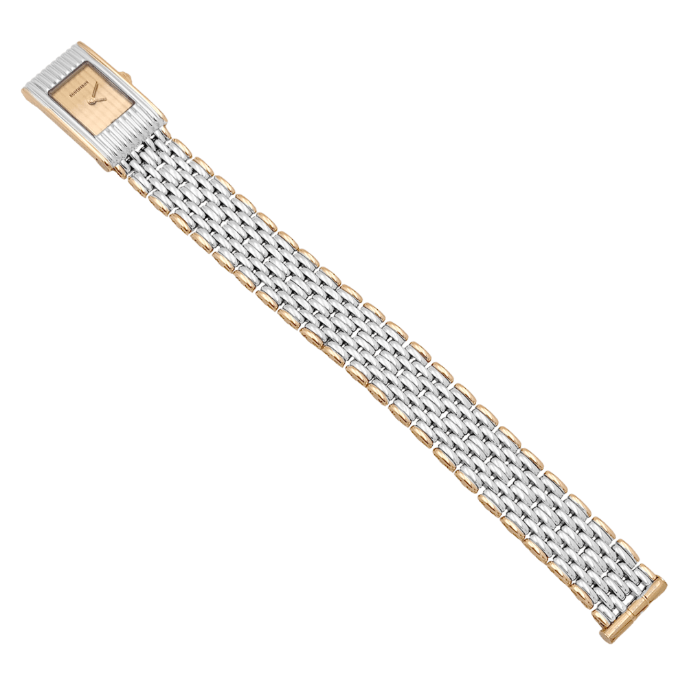 Montre Boucheron, "Reflet", acier et or jaune.  3