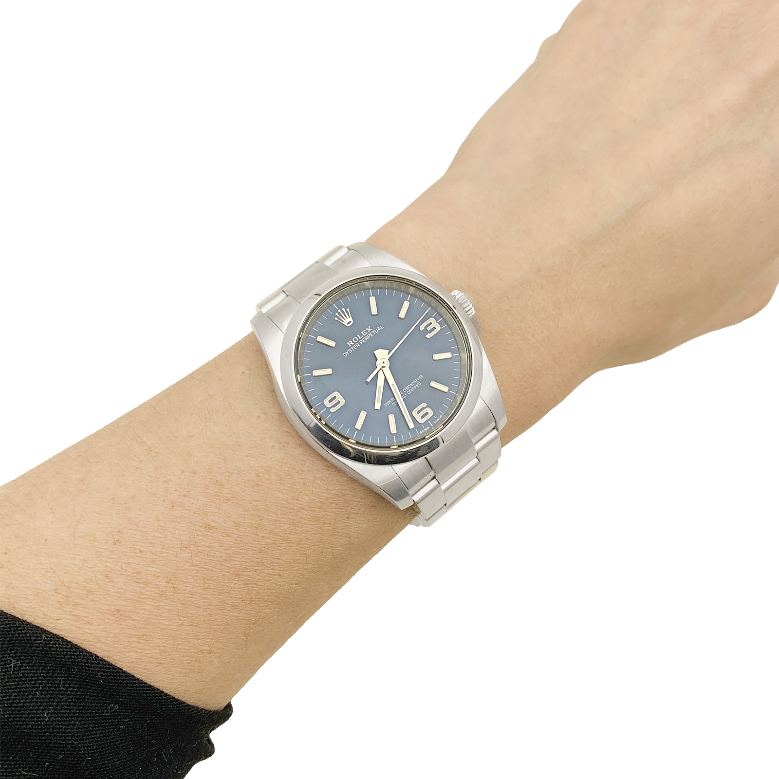 Montre Rolex, "Oyster Perpetual", acier. 7